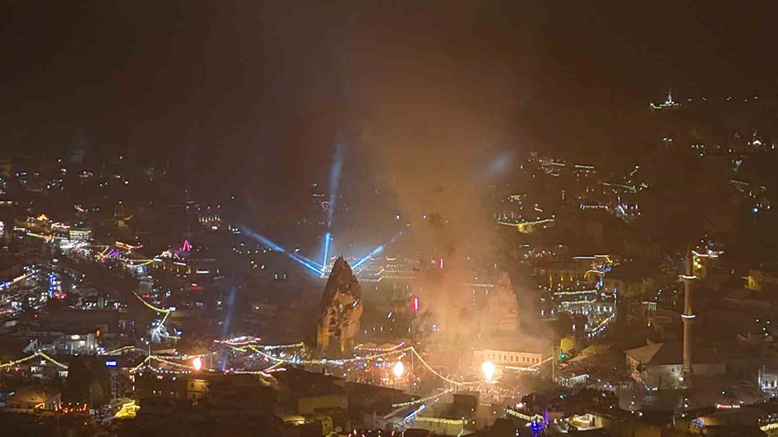 Kapadokya yılbaşında doldu taştı
