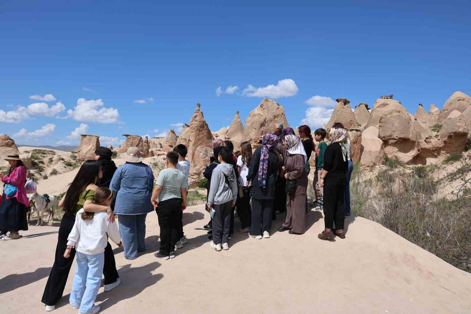 Kapadokya’da öğrenci bereketi
