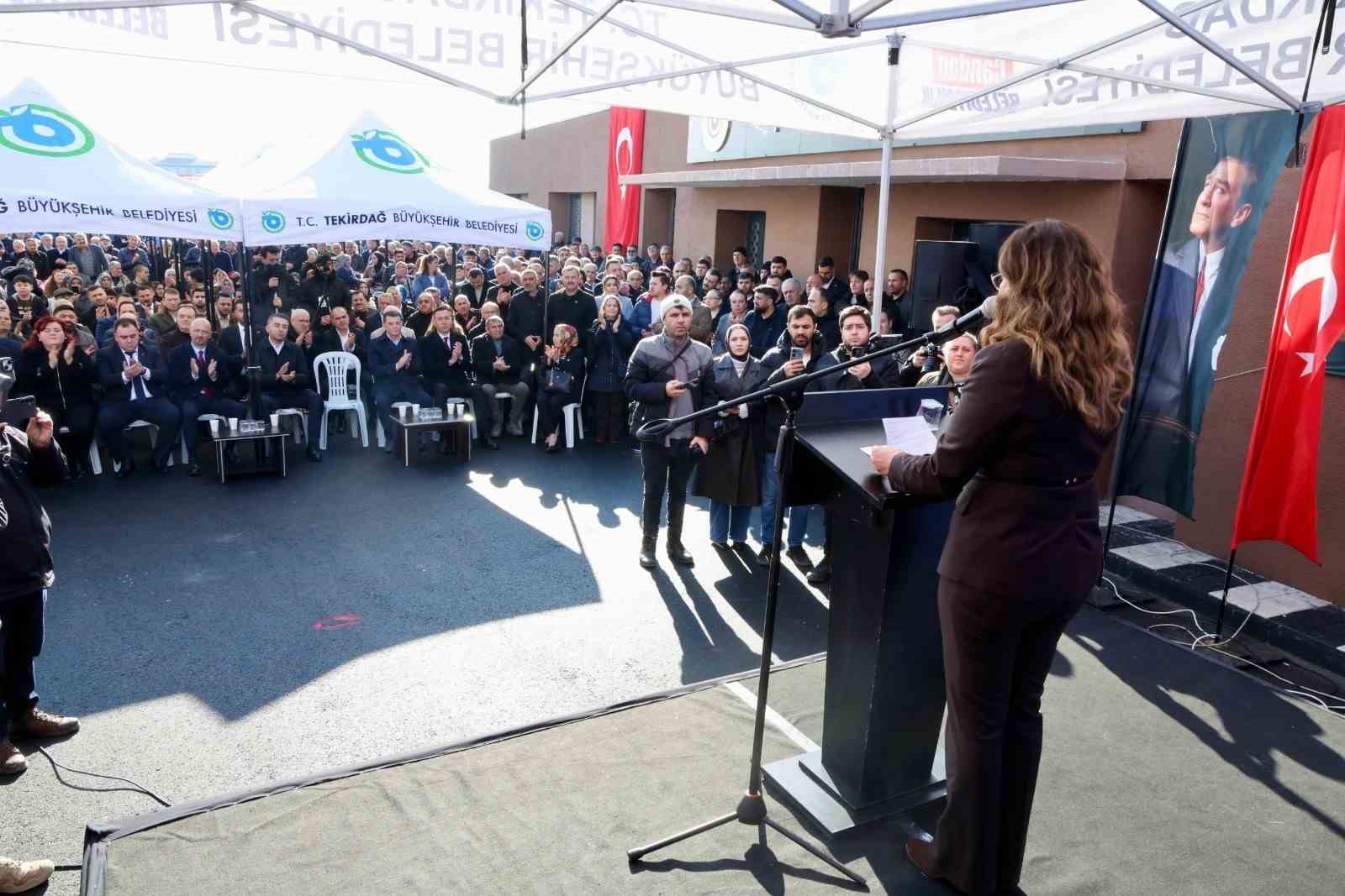 Kapaklı’da "Şefik Şahin Taziye Evi" hizmete açıldı
