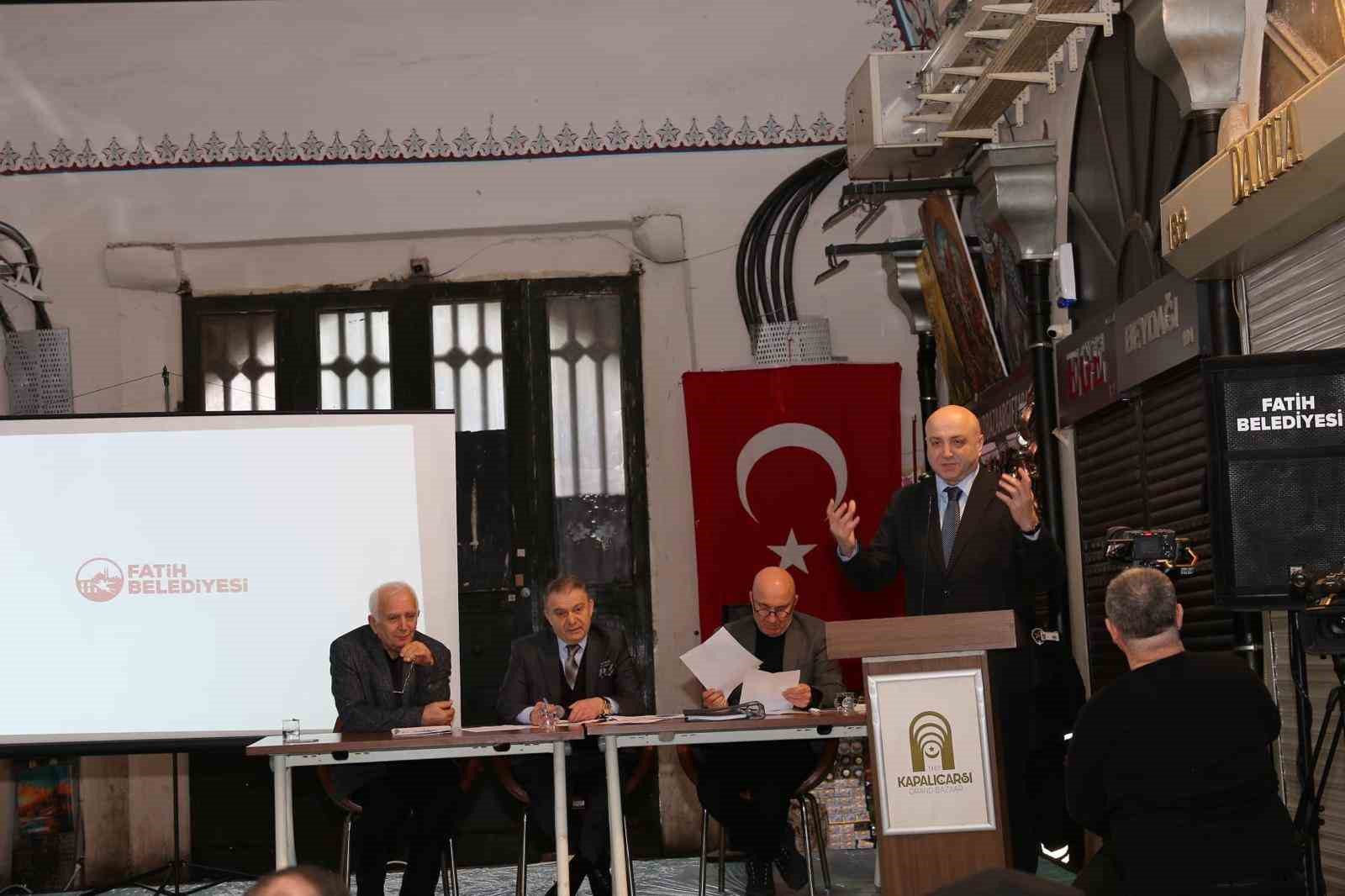 Kapalıçarşı’da başkanlık seçimi yapıldı: İlhami Yazıcı başkan seçildi
