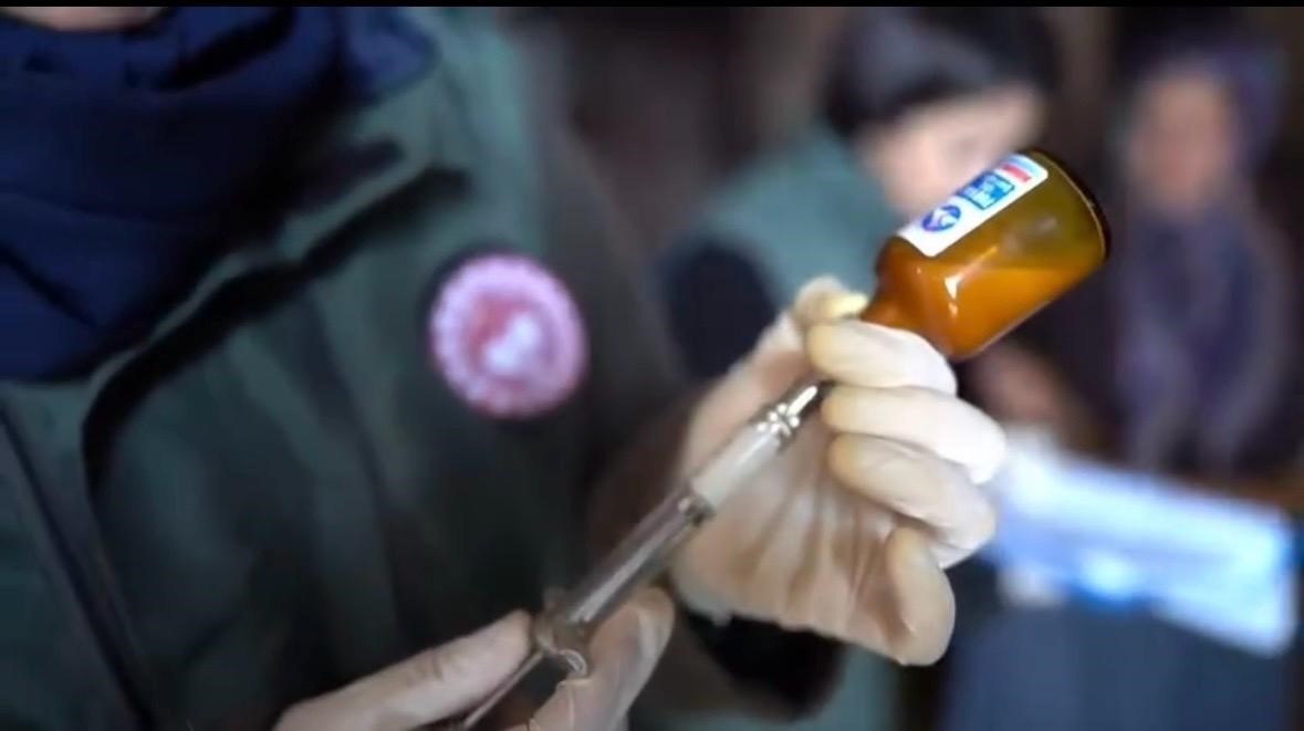 Kar altında şap seferberliği
