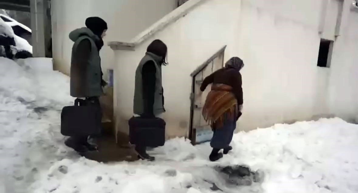 Kar altında şap seferberliği
