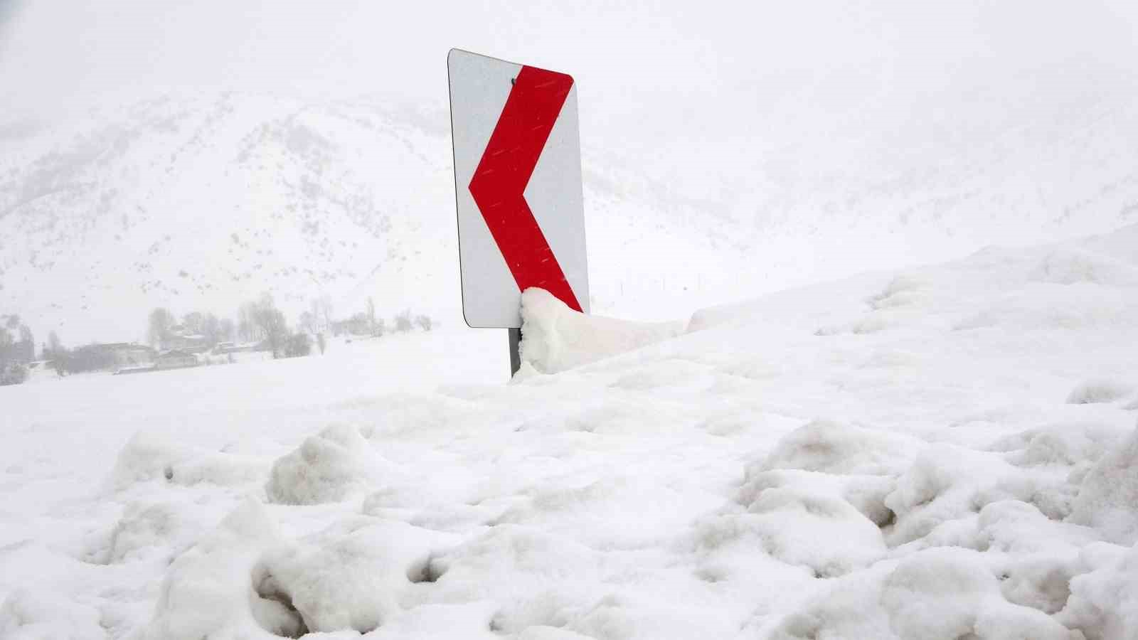 Kar yağışı Bitlis’te etkisini artırdı: 100 köy yolu ulaşıma kapandı

