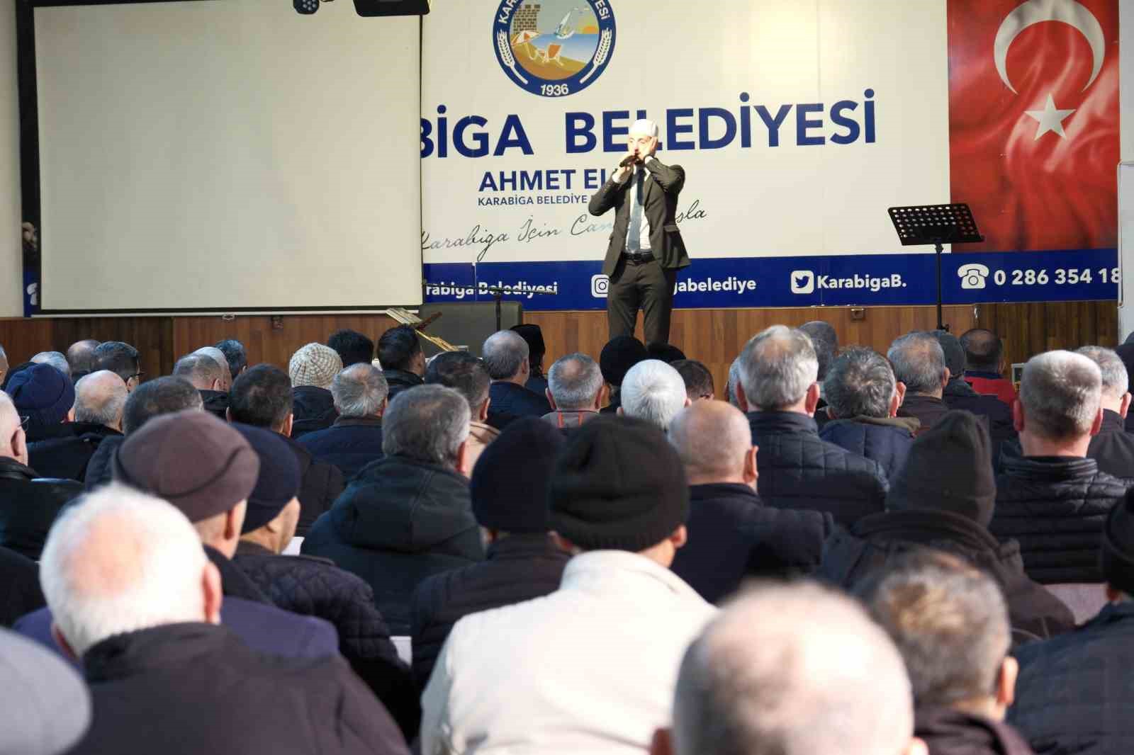 Karabiga’da Mekke’nin Fethi Gecesi coşkusu
