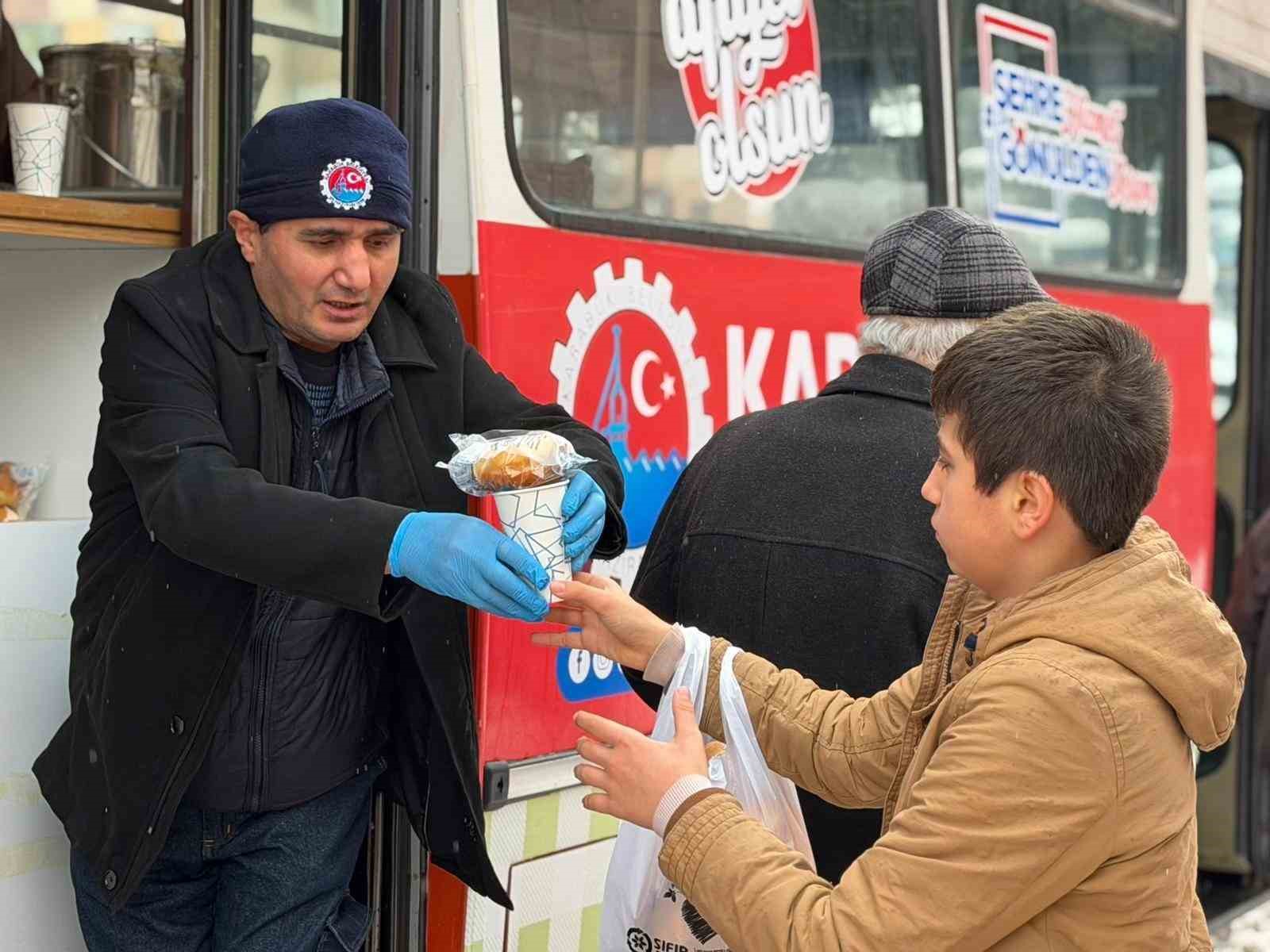 Karabük Belediyesi kış şartlarında hizmetlerini sürdürüyor
