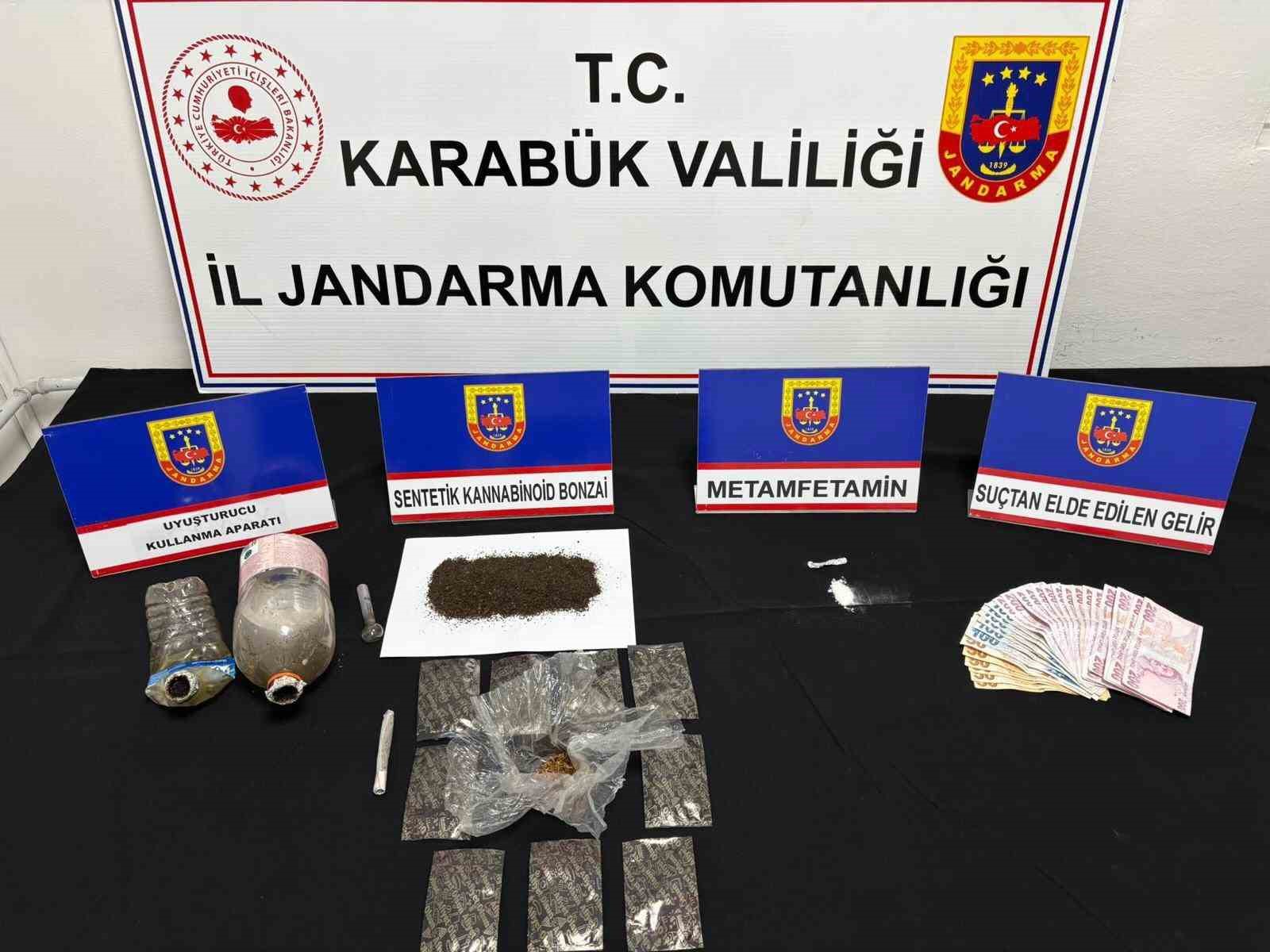 Karabük’te jandarmadan kaçak kazı ve uyuşturucu operasyonu
