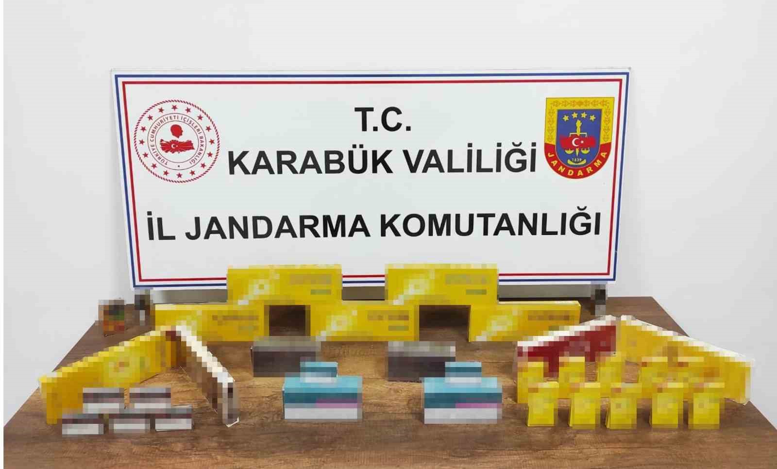 Karabük’te kaçakçılık ve uyuşturucu operasyonu: Jandarmadan iki ayrı darbe
