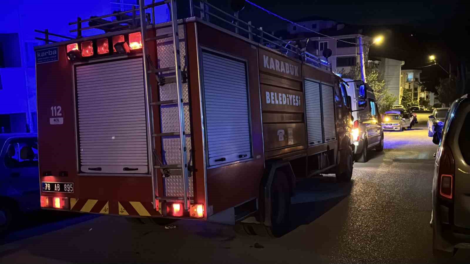 Karabük’te kadın eski eşini bıçakla yaraladı
