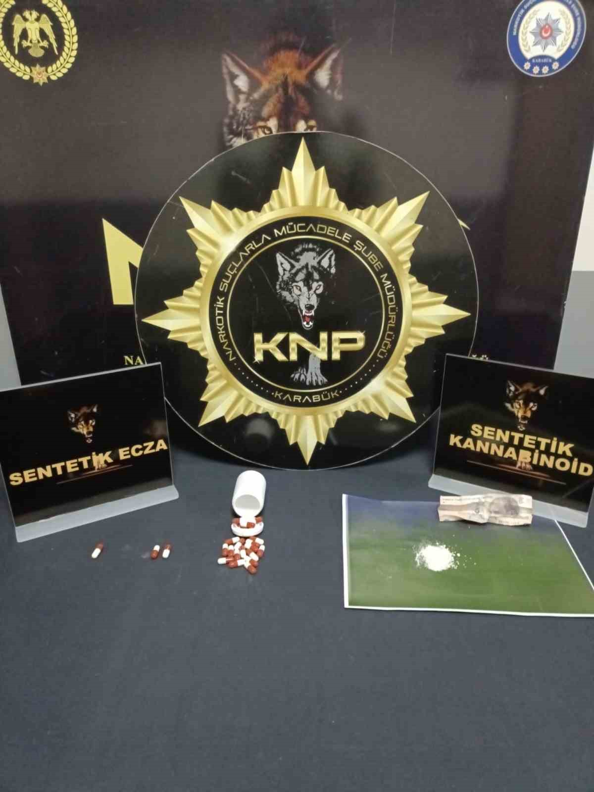 Karabük’te narkotik operasyonları: 1 tutuklama
