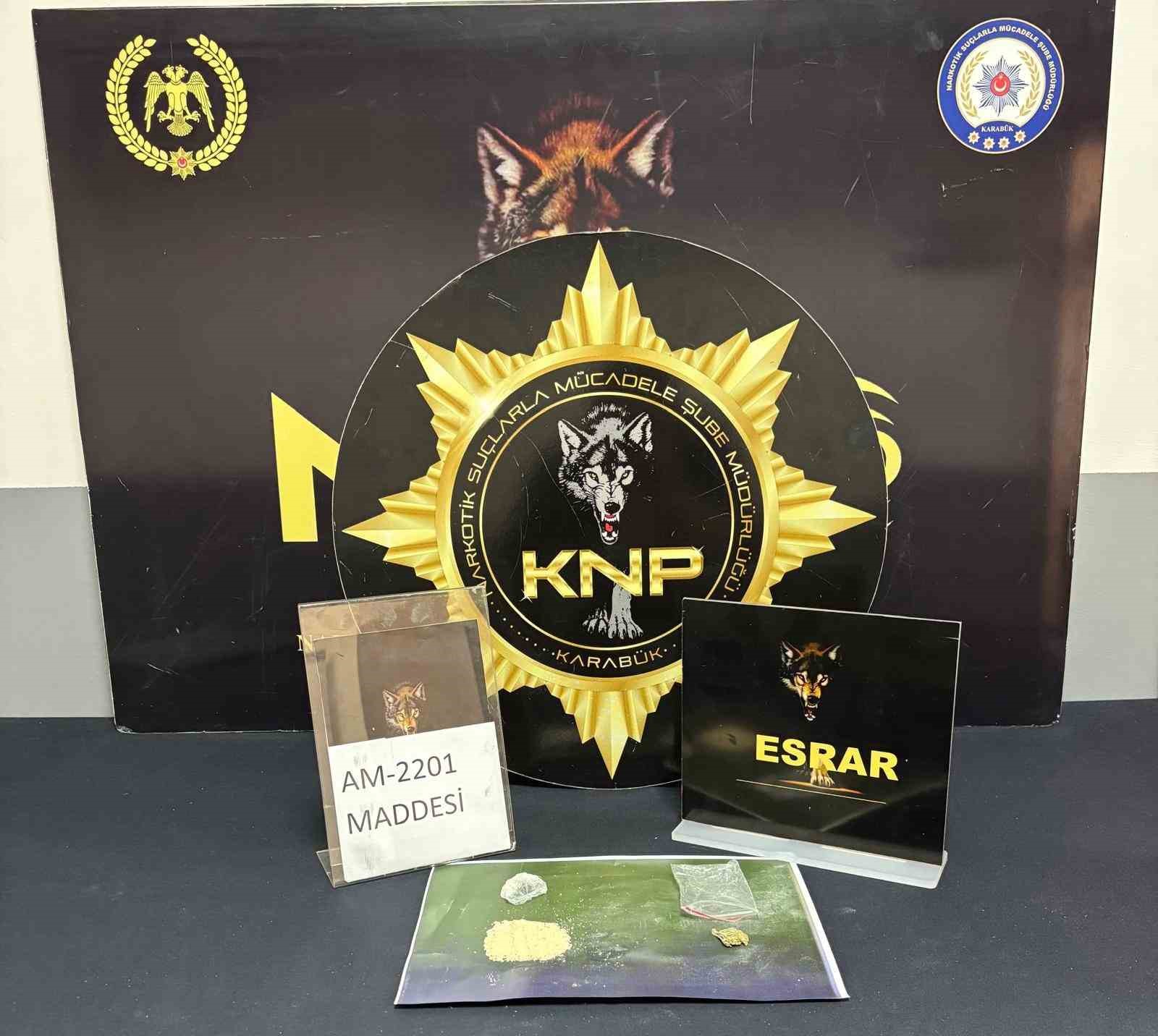 Karabük’te uyuşturucu operasyonları
