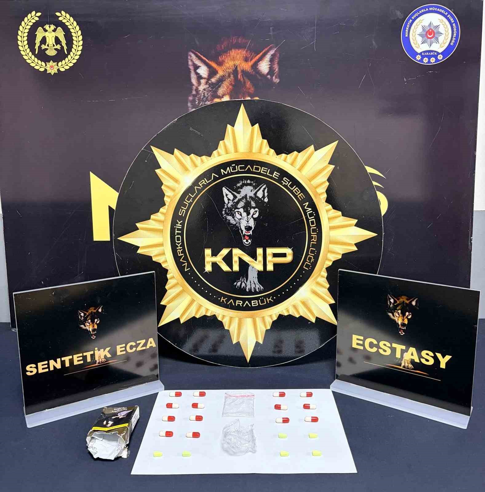 Karabük’te uyuşturucu operasyonları
