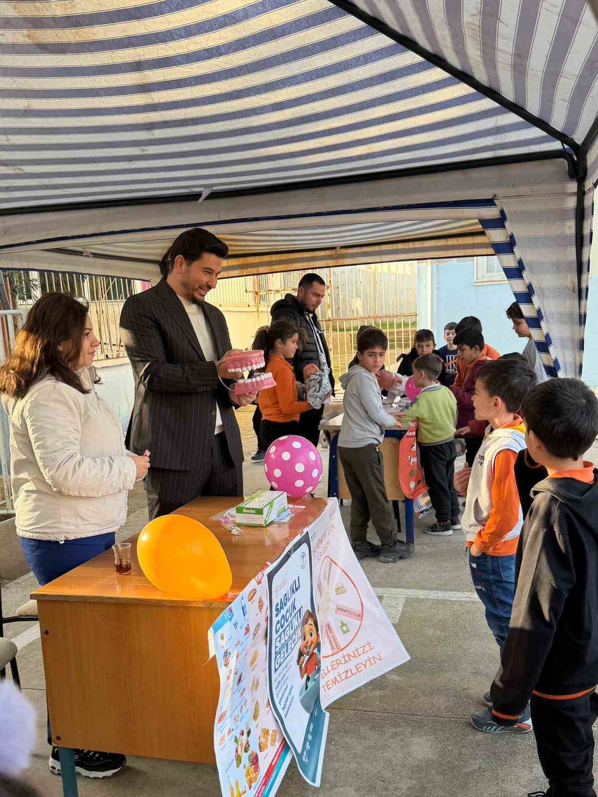 Karacasu’da miniklere sağlıklı gelecek eğitimi
