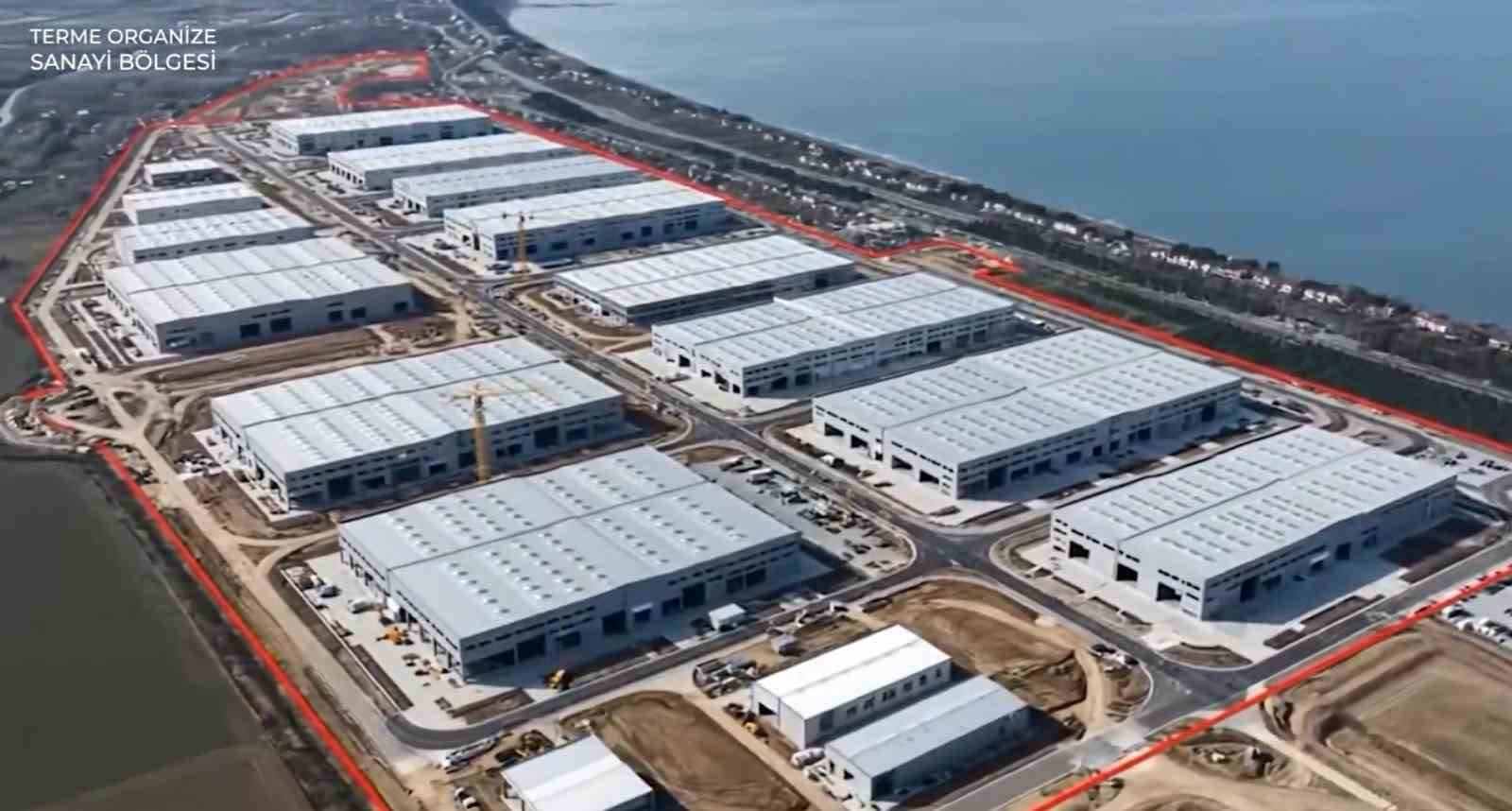 Karadeniz kıyısında dev sanayi alanı: Terme OSB’de ilk etap tahsise açıldı
