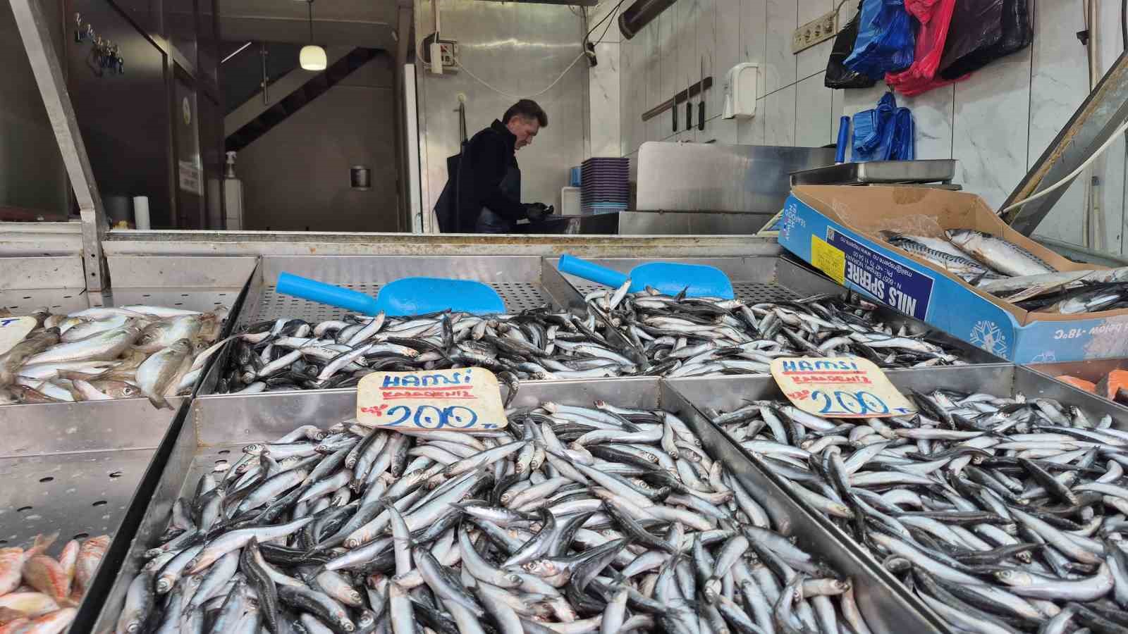 Karadeniz’de hamsi yerini istavrite bıraktı
