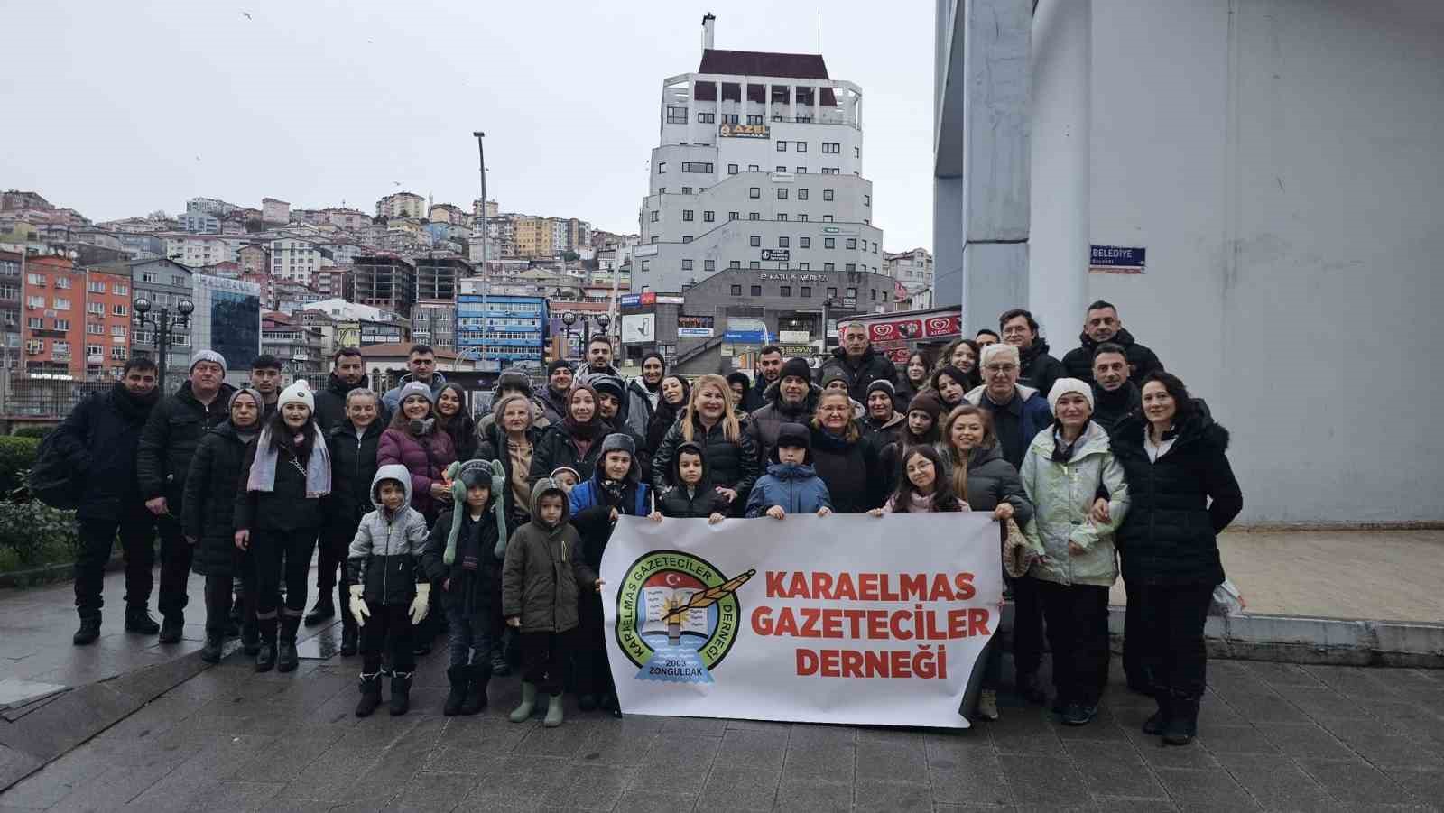 Karaelmas Gazeteciler Derneği’nden 10 Ocak’a özel Keltepe gezisi
