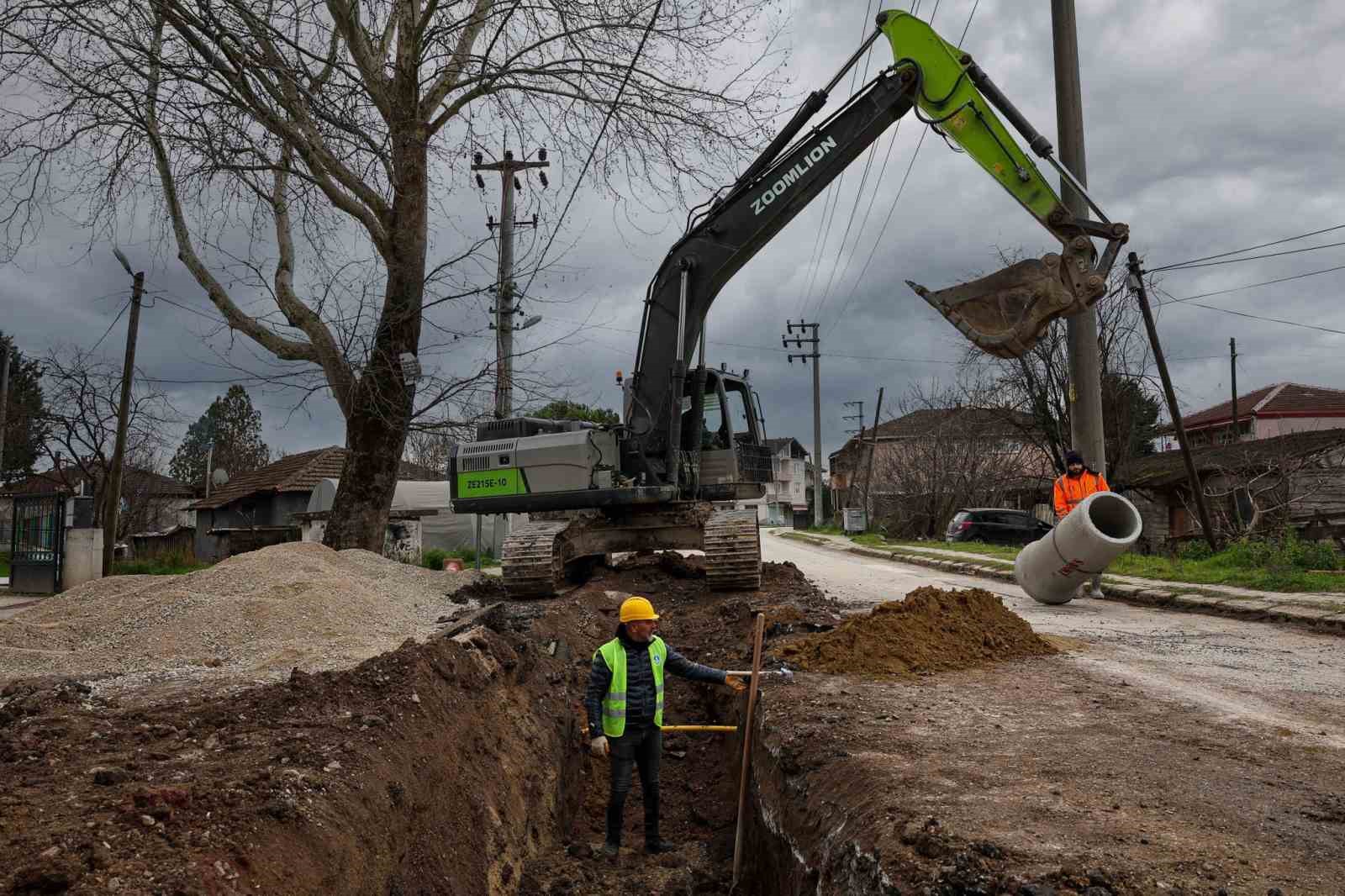 Karakamış’ta 3 bin 500 metrelik hat tamamlandı
