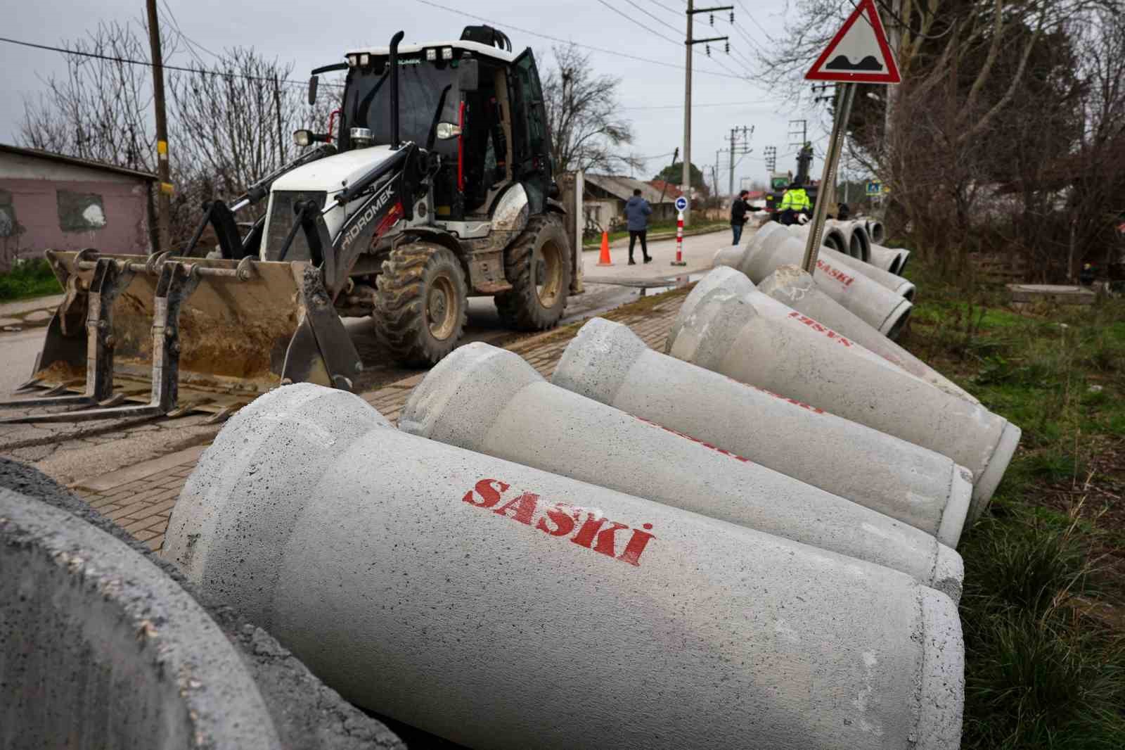 Karakamış’ta 3 bin 500 metrelik hat tamamlandı
