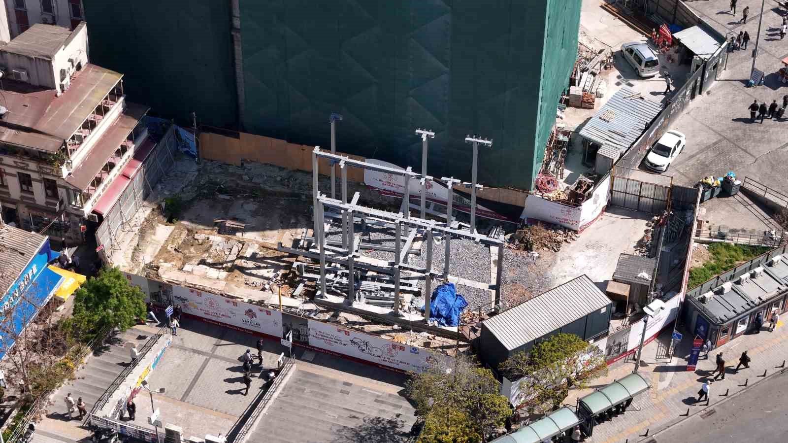 Karaköy’de 68 yıl önce yıkılan cami ihya ediliyor
