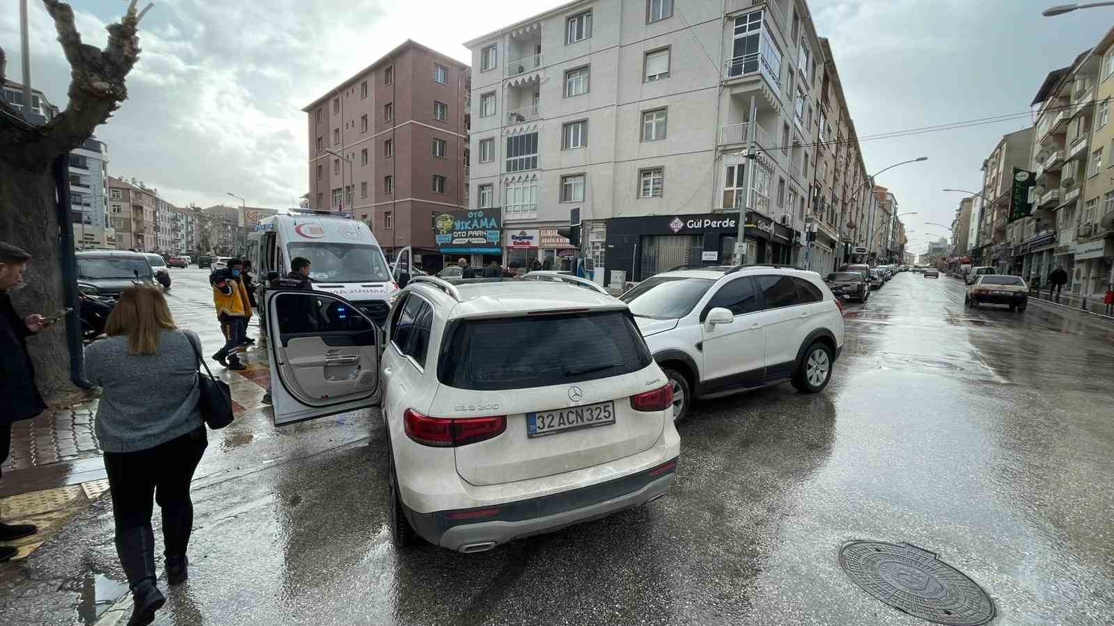 Karaman’da cipler çarpıştı: 1 yaralı
