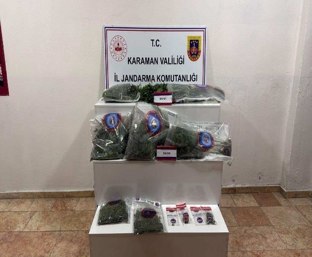 Karaman’da el yapımı dinamit ele geçirildi: 6 tutuklama
