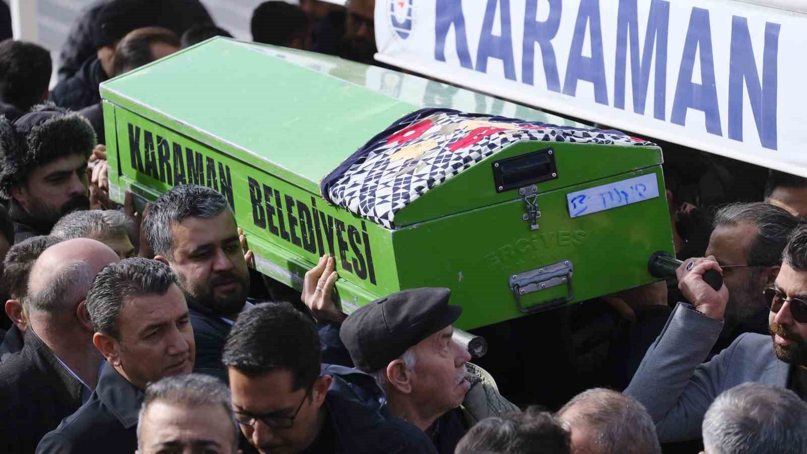 Karaman’da hayatını kaybeden Milletvekili Osman Sağlam’ın amcası toprağa verildi
