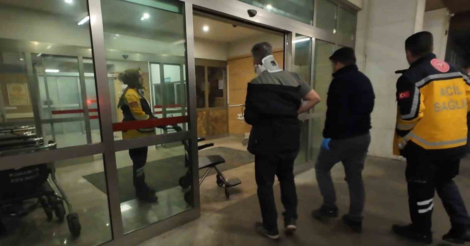 Karaman’da iki otomobil çarpıştı: 1 yaralı
