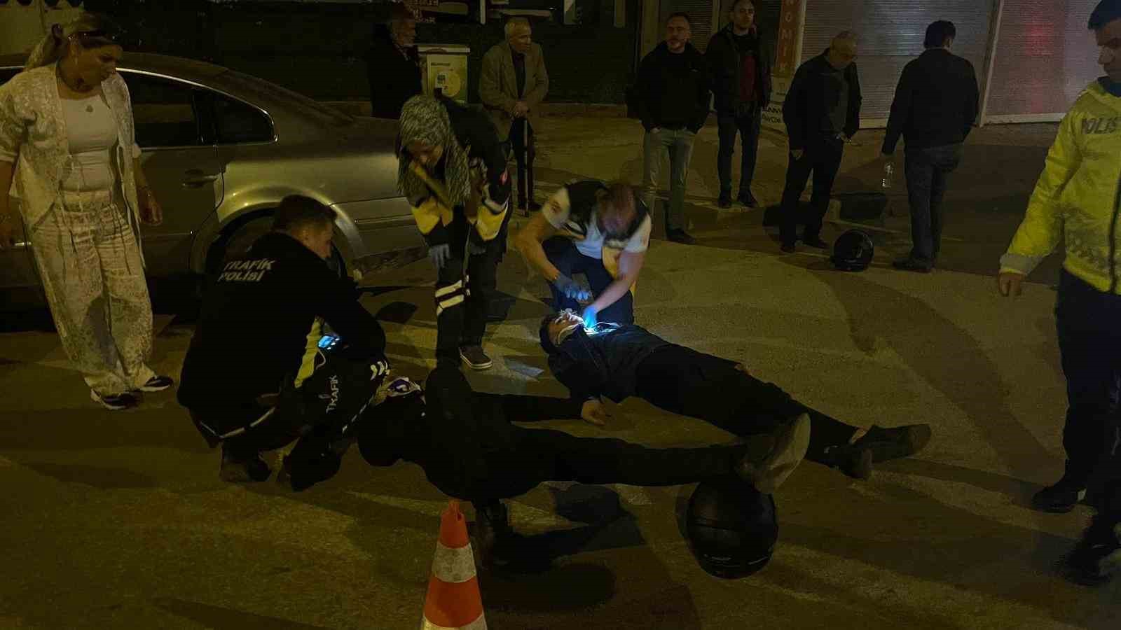 Karaman’da motosiklet kazası: 2 yaralı
