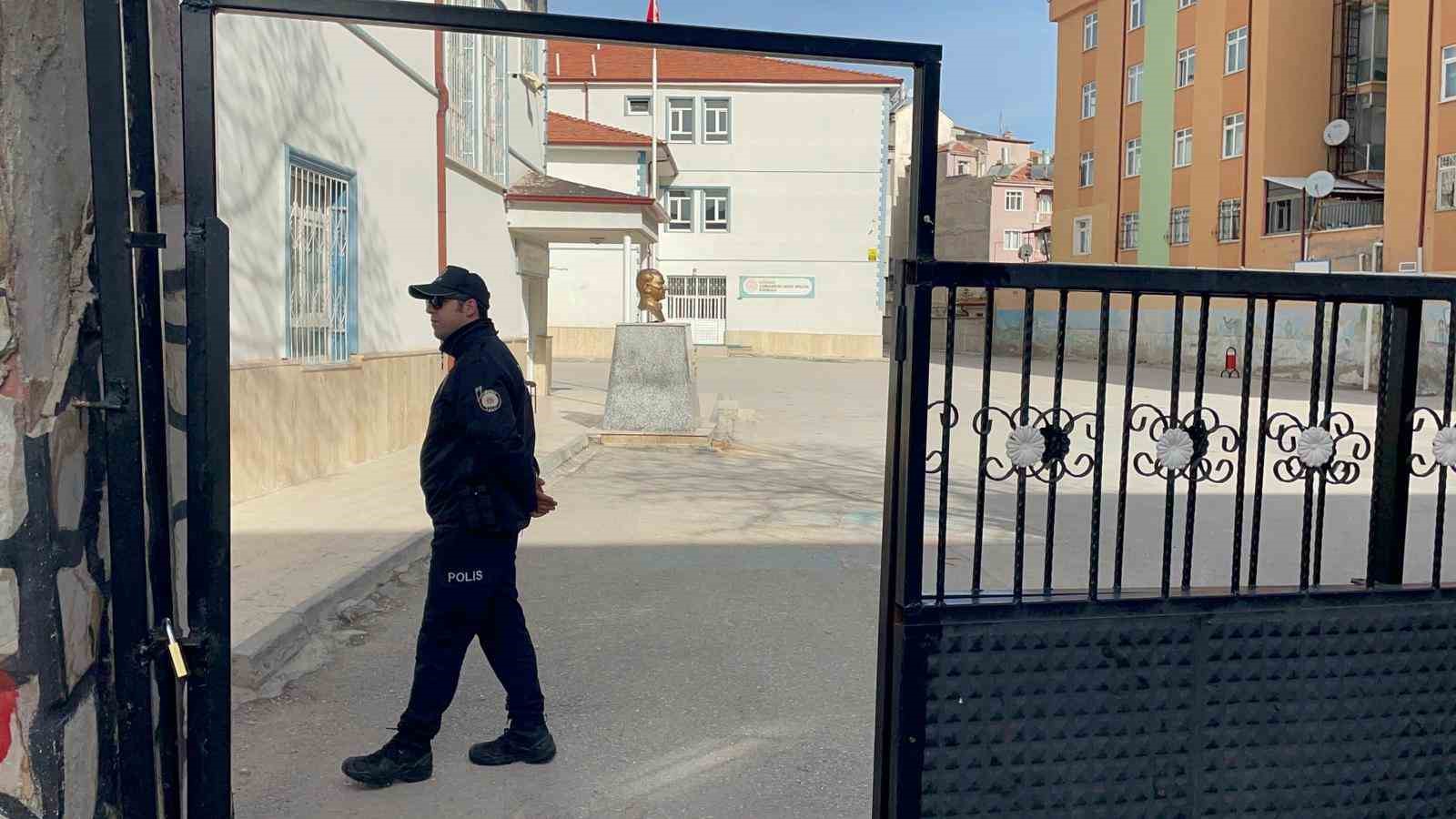 Karaman’da okullarda güvenlik önlemleri artırıldı
