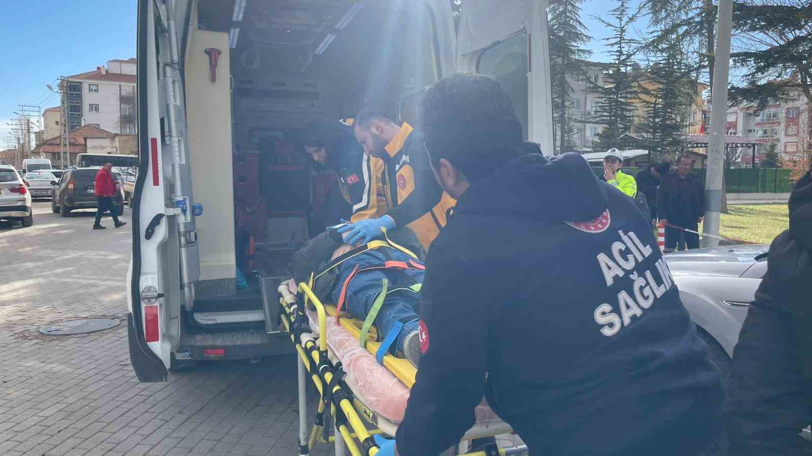 Karaman’da otomobille çarpışan bisikletli yaralandı
