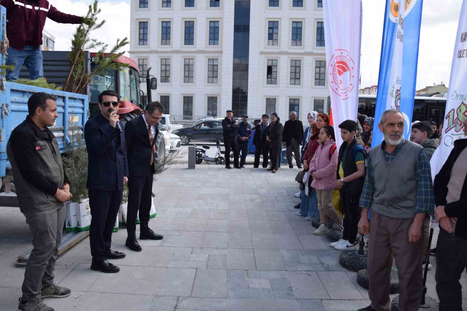 Karapınar’da ağaçlandırma etkinliği
