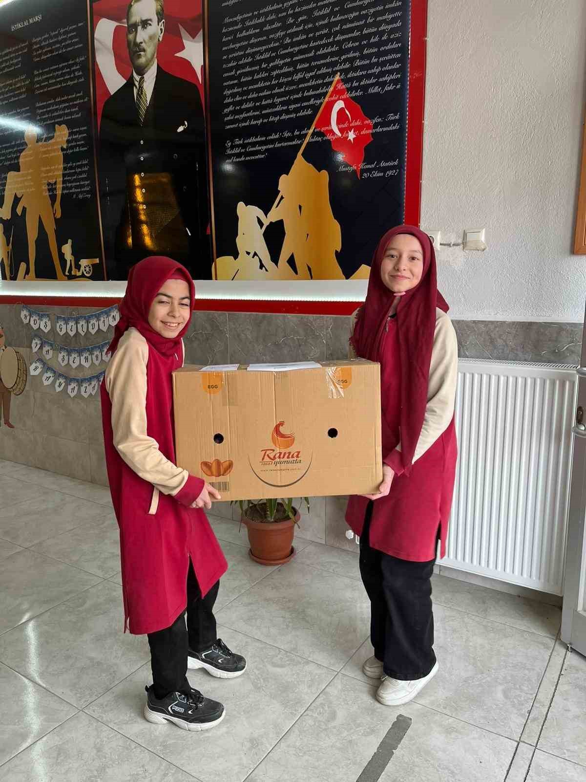 Karapınar’da üç okuldan Ramazan’da anlamlı dayanışma
