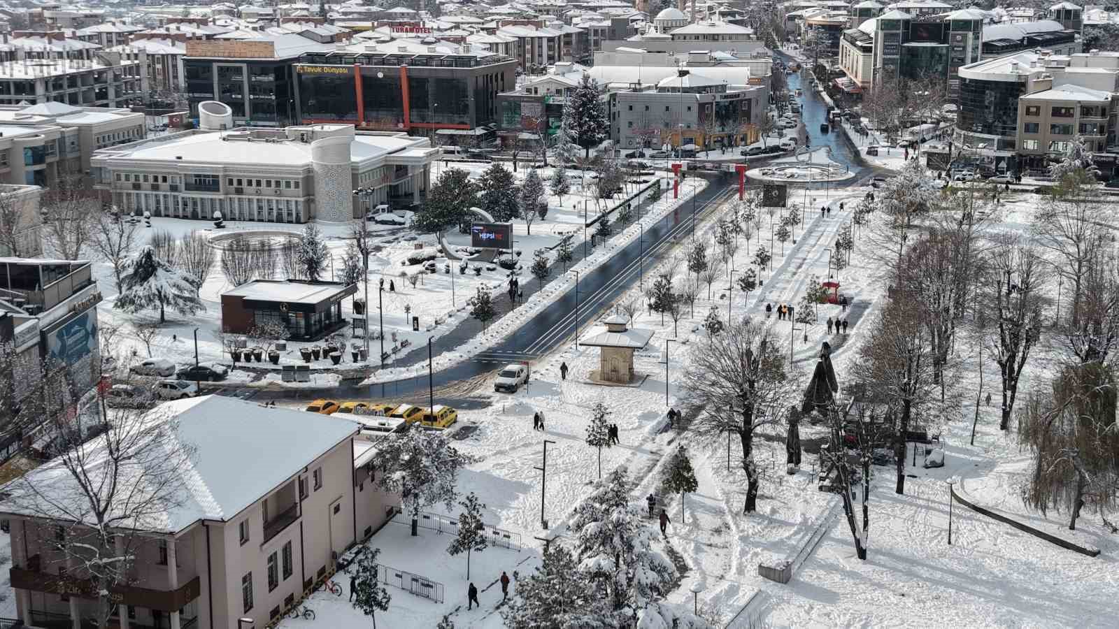 Karın yağışına en çok çocuklar sevindi
