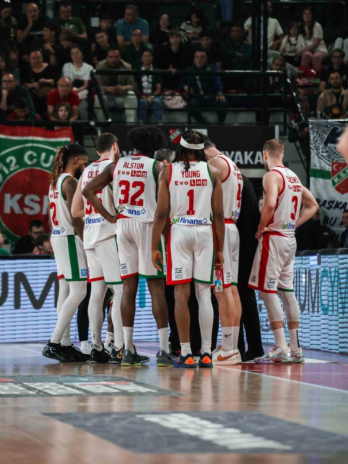 Karşıyaka Basketbol, ligde kalma iddiasını sürdürdü
