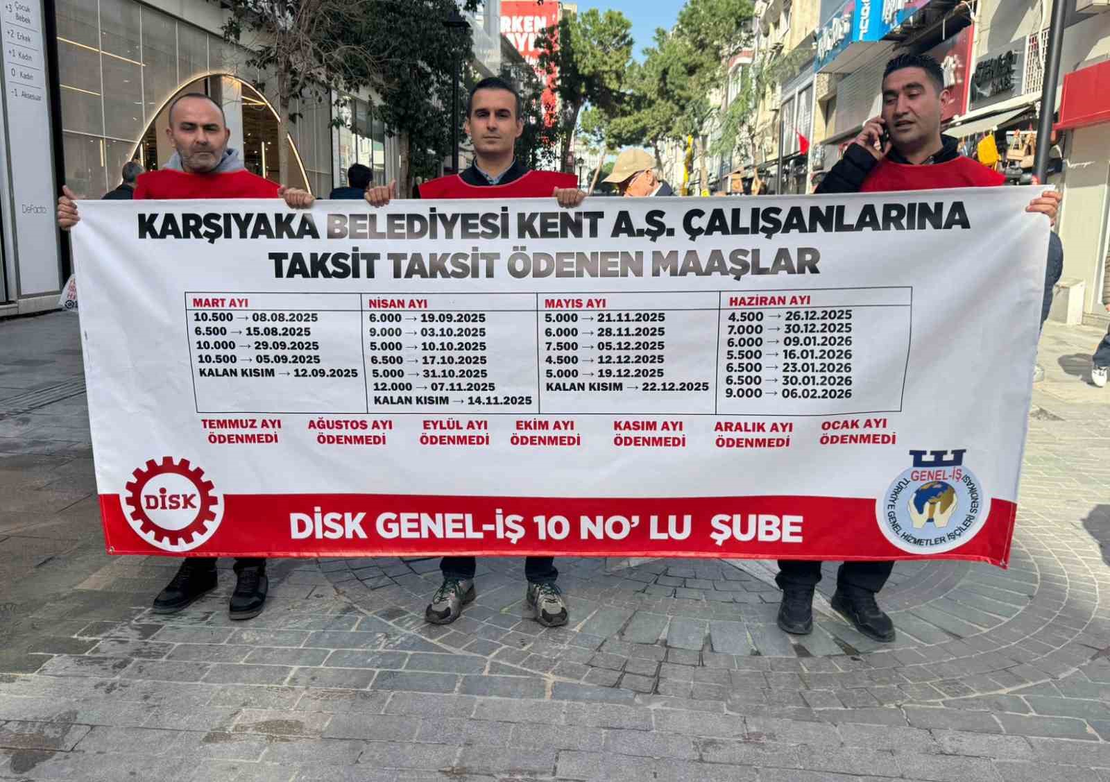 Karşıyaka Belediyesinde borç dağ gibi: İşçi başına 400 bin TL alacak
