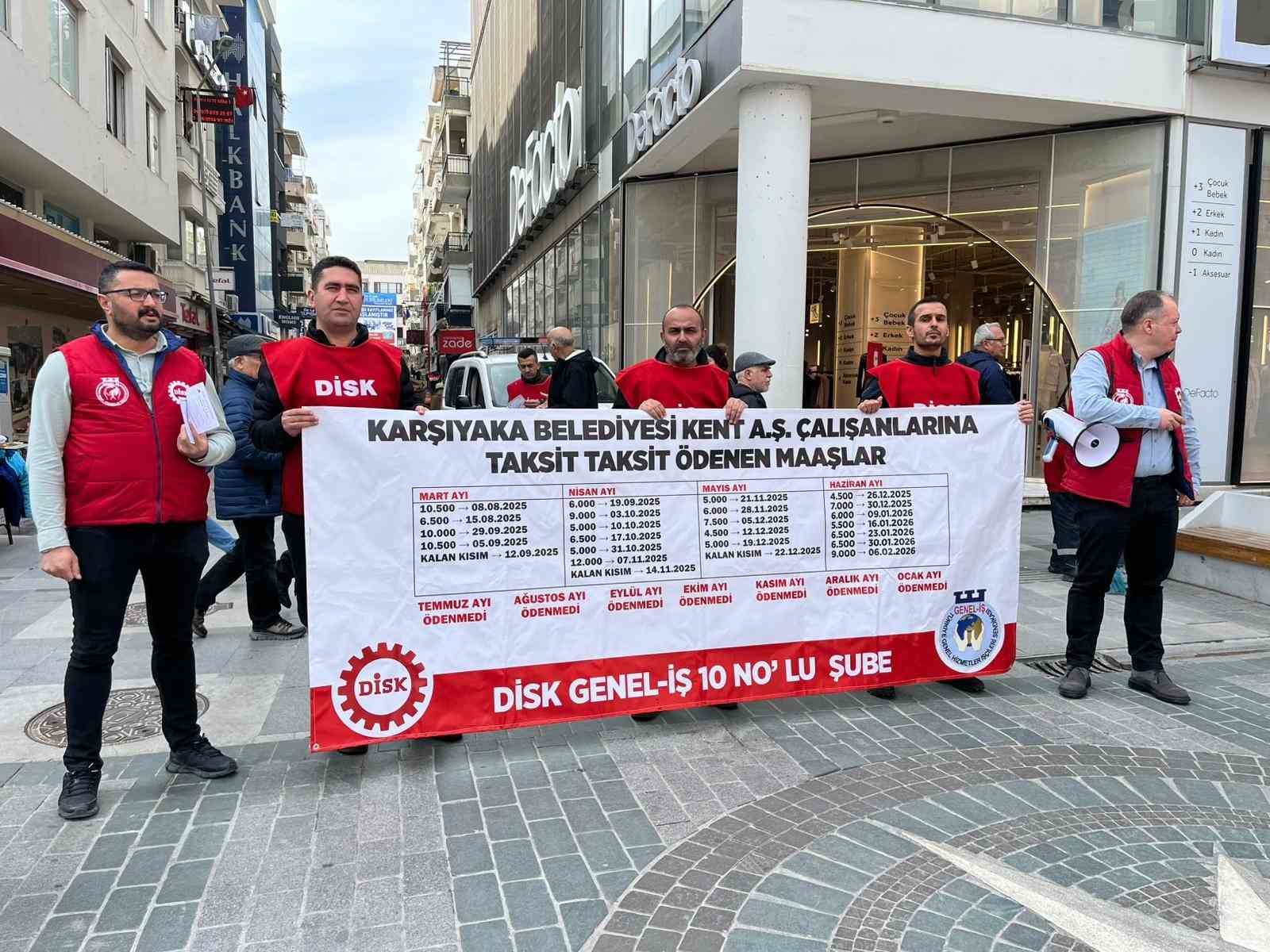 Karşıyaka’da 400 bin TL alacağa 750 TL gıda kartı
Karşıyaka’da 400 bin TL alacağa 750 TL gıda kartı