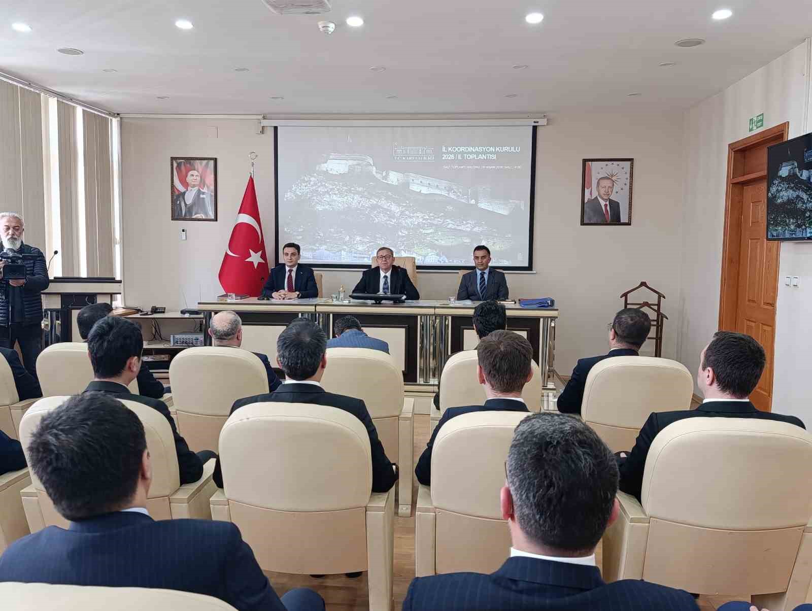 Kars’ta 2026 yılı 2. İl Koordinasyon Kurulu Toplantısı gerçekleştirildi
