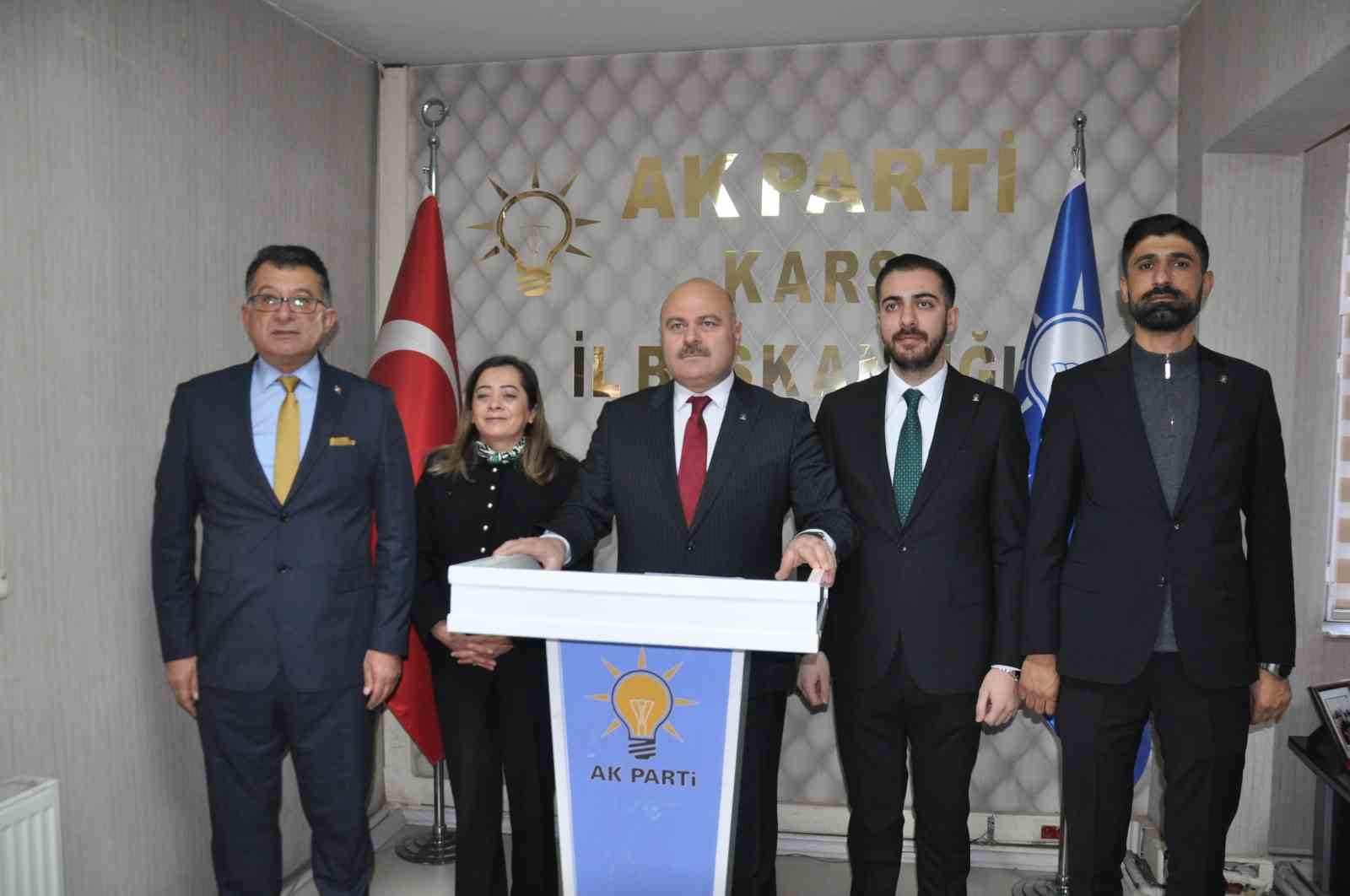 Kars’ta 7 ayda 4 bin 114 kişi AK Parti’ye üye oldu
