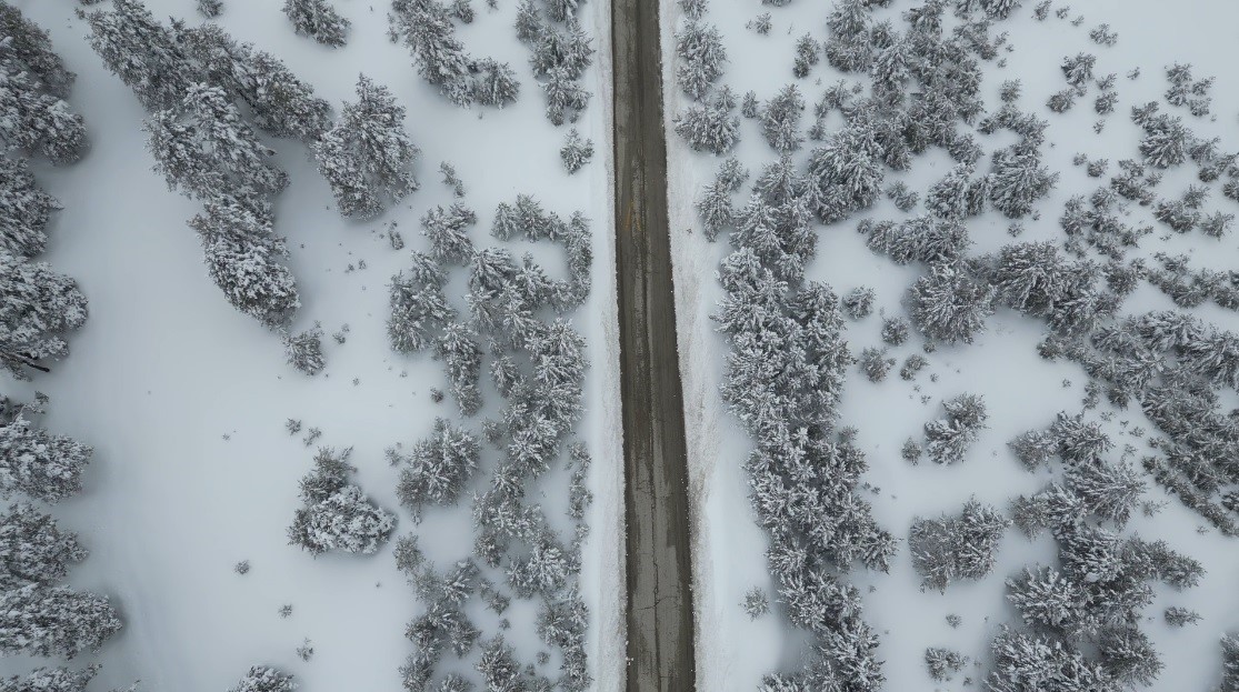 Kars’ta bahar ortasında kış masalı
