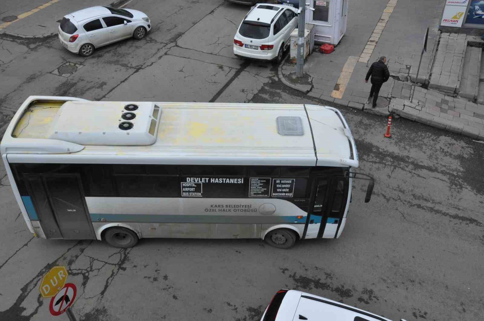 Kars’ta dolmuş ücretlerine tepki
