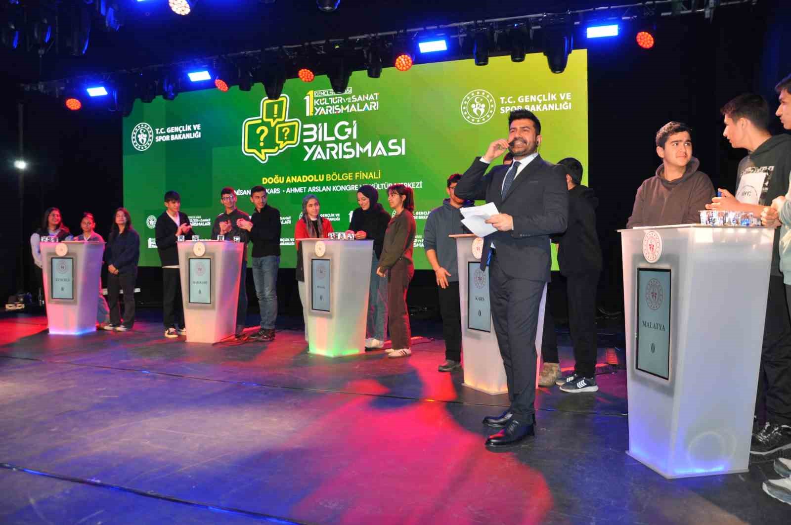 Kars’ta genç yetenekler sahne aldı: Bölge finalinde kültür ve sanat rüzgarı
