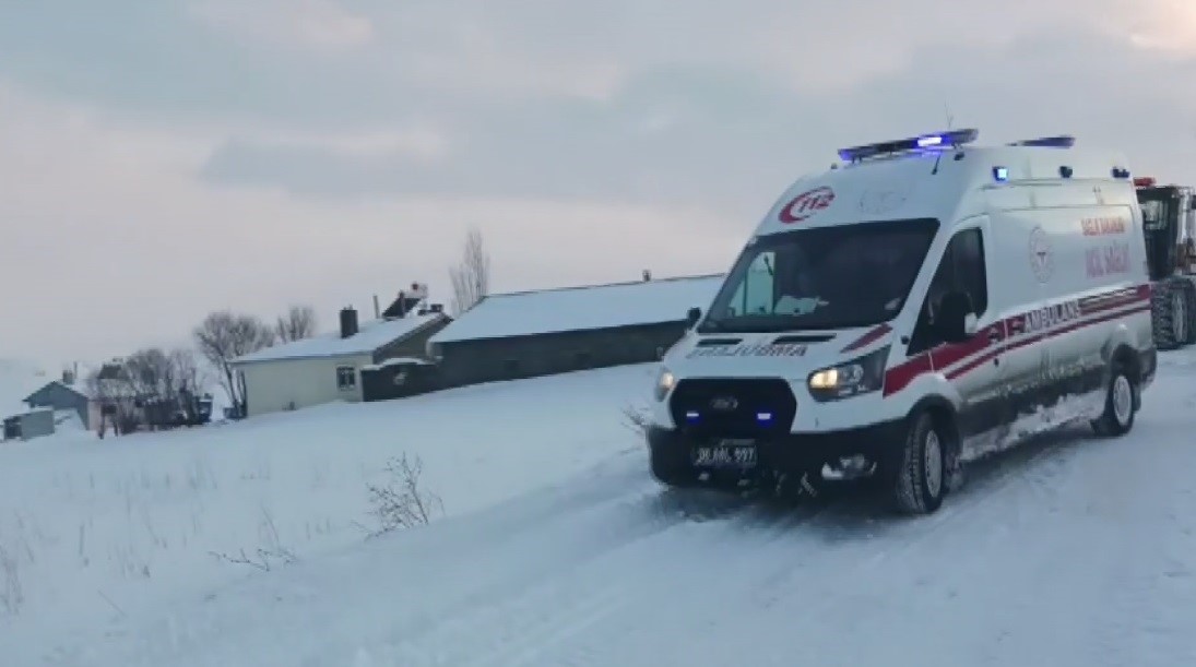 Kars’ta ’kar kaplanları’ndan hayat mesaisi
