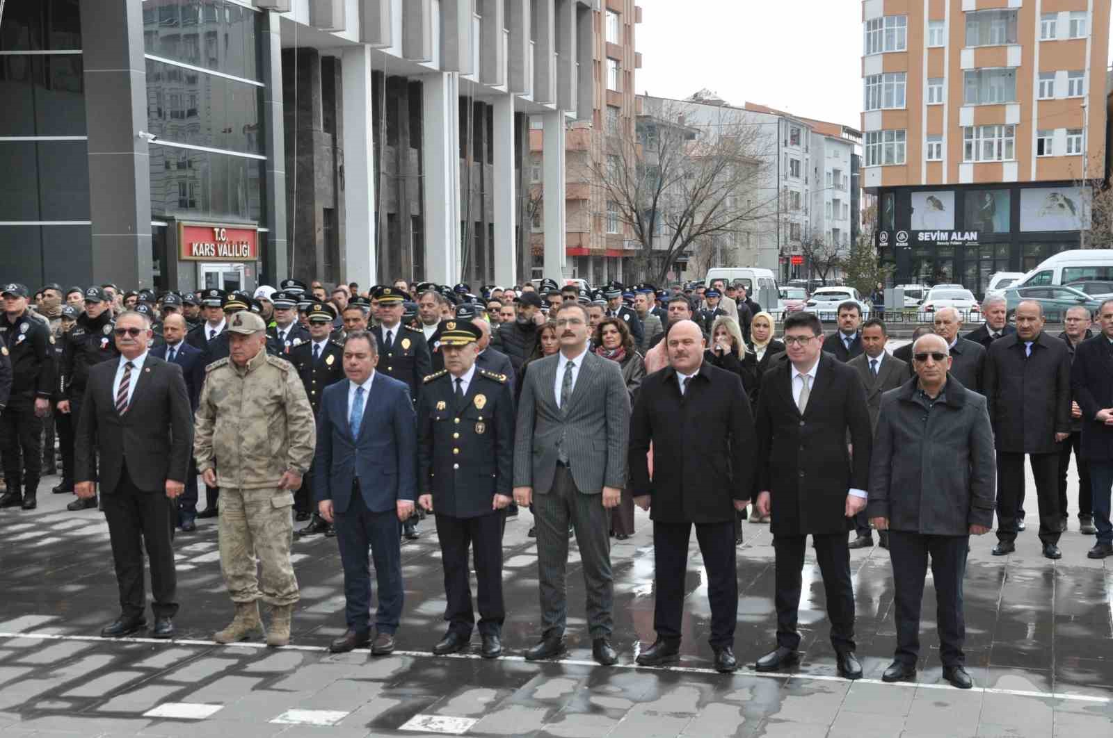 Kars’ta Türk Polis Teşkilatı’nın 181. kuruluş yıldönümü törenle kutlandı
