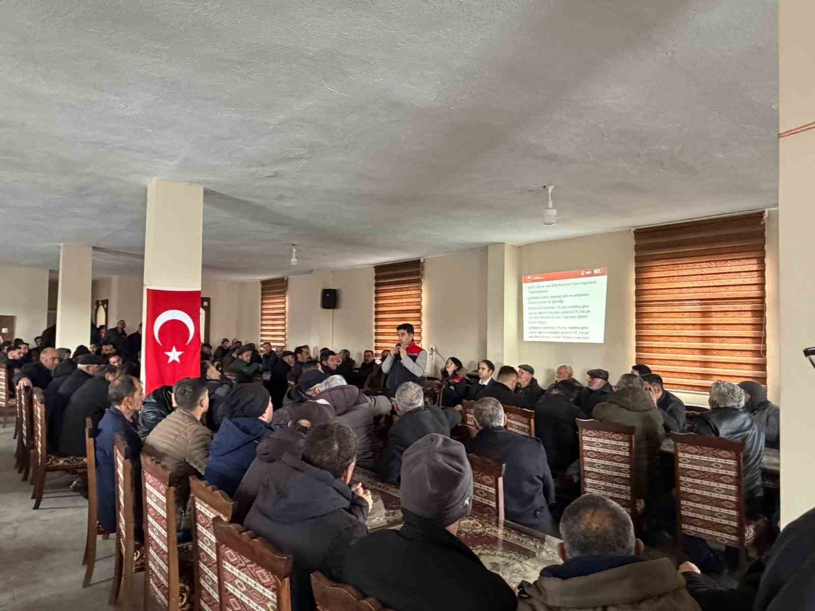 Kars’ta üreticilere bitki koruma eğitimi
