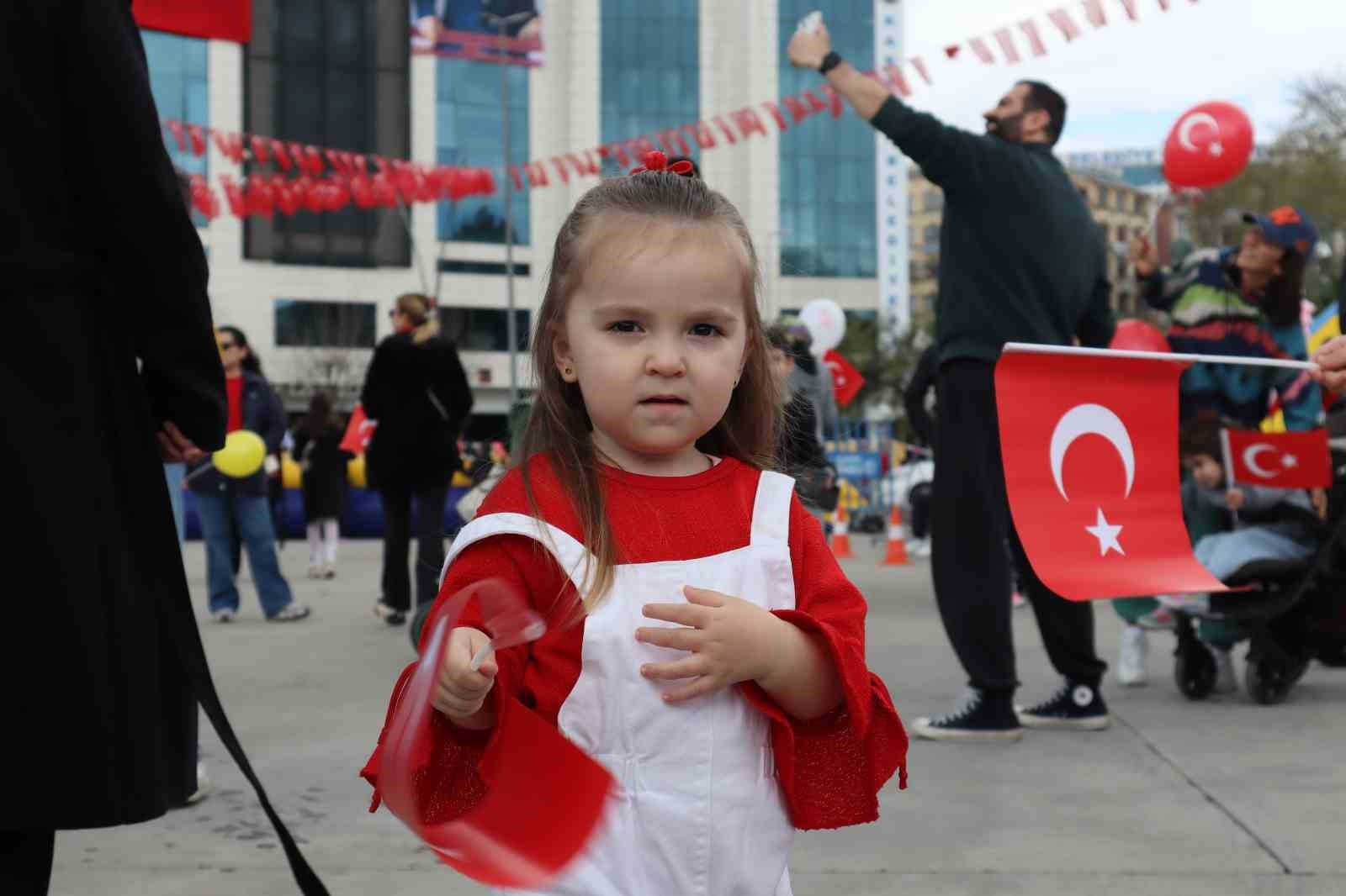 Kartal’da Ulusal Egemenlik ve Çocuk Bayramı coşkuyla kutlandı
