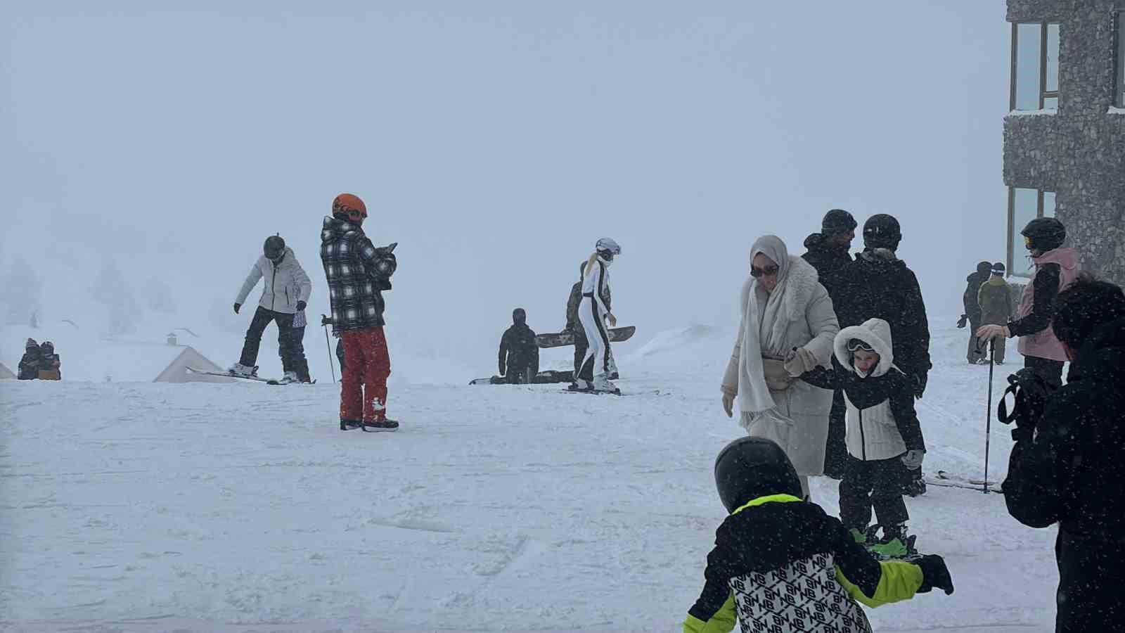 Kartalkaya’da sömestr hareketliliği

