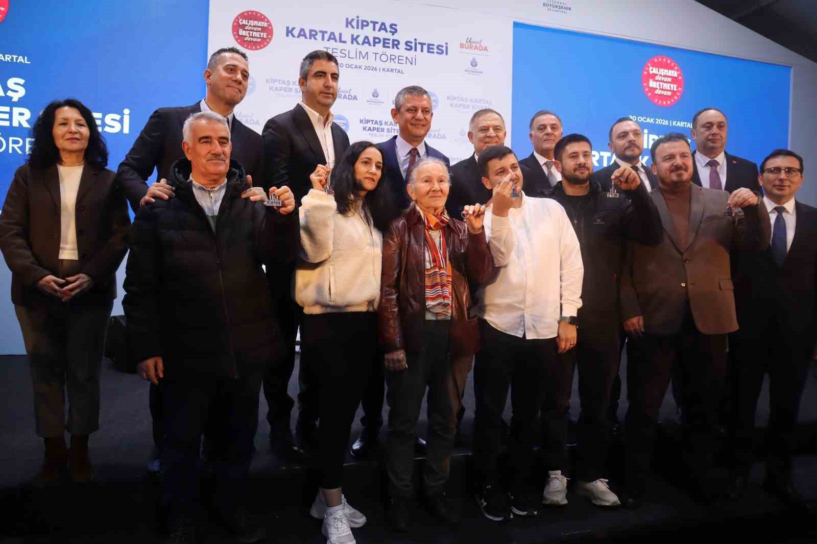 Kartallılar KİPTAŞ Kaper Sitesi’nde yeni evlerine kavuştu
Kartallılar KİPTAŞ Kaper Sitesi’nde yeni evlerine kavuştu