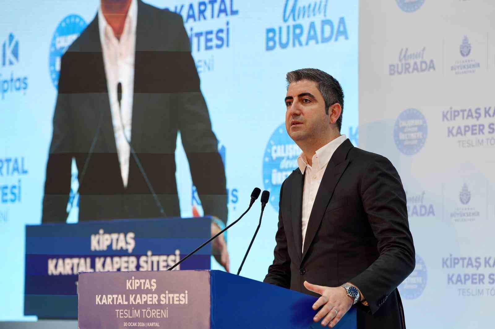 Kartallılar KİPTAŞ Kaper Sitesi’nde yeni evlerine kavuştu
Kartallılar KİPTAŞ Kaper Sitesi’nde yeni evlerine kavuştu