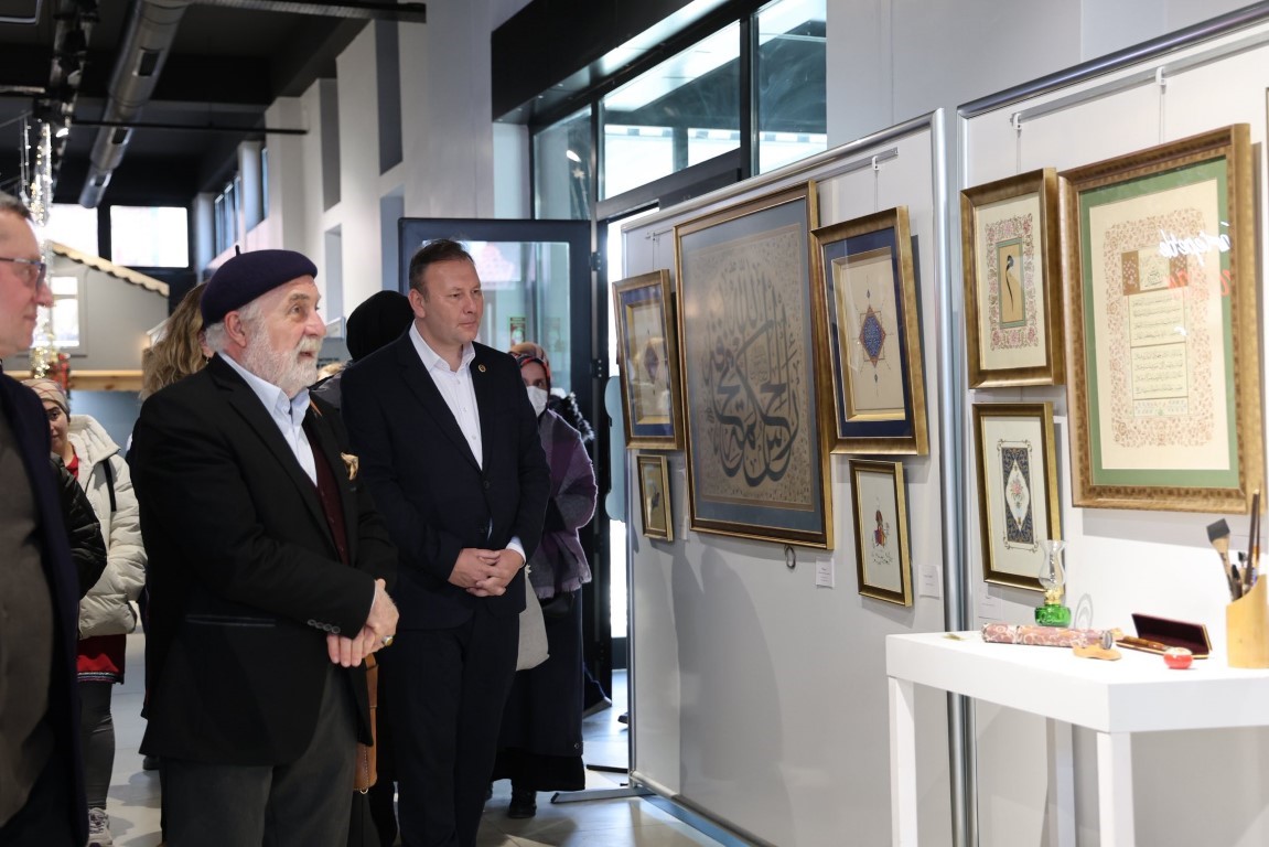 Kartepe’de ebru sanatı konuşuldu
