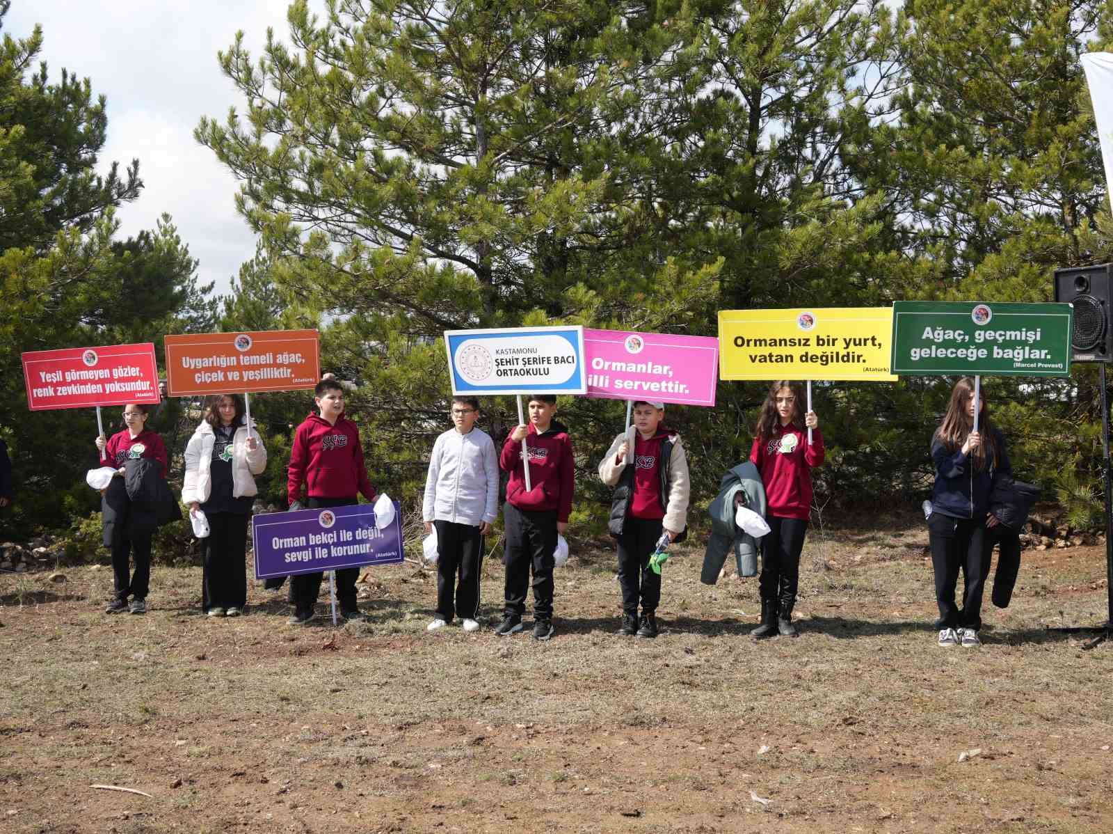 Kastamonu’da 210 bin fidan toprakla buluşturulacak
