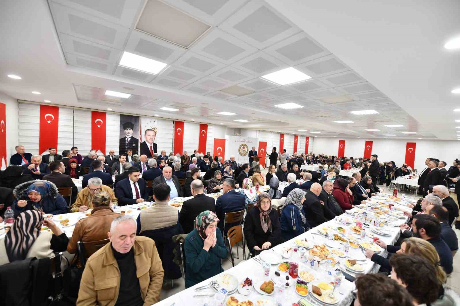 Kastamonu’da gaziler ve şehit yakınları iftar sofrasında buluştu
